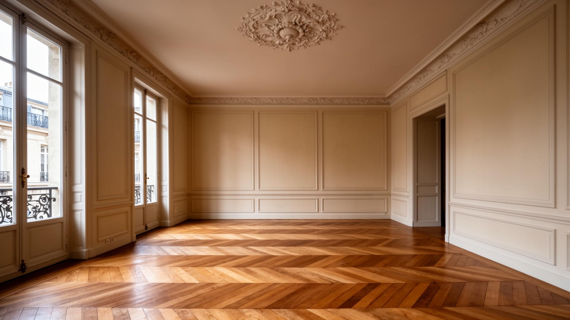 Intérieur patrimonial — Relevé sur site